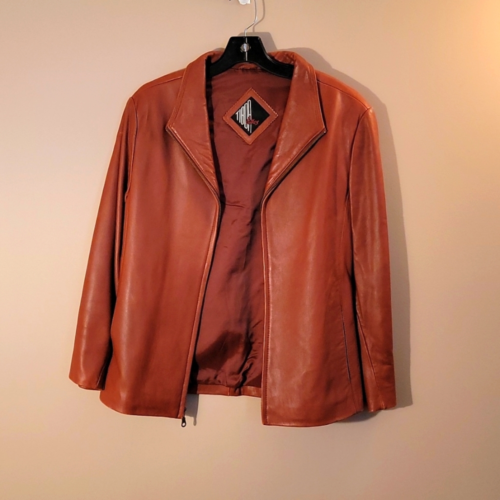 Tibor Leathers Geniune Leather Jacket